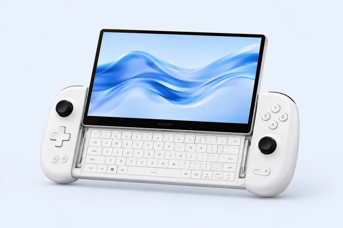 AYANEO SLIDE — иллюстрация игровой консоли
