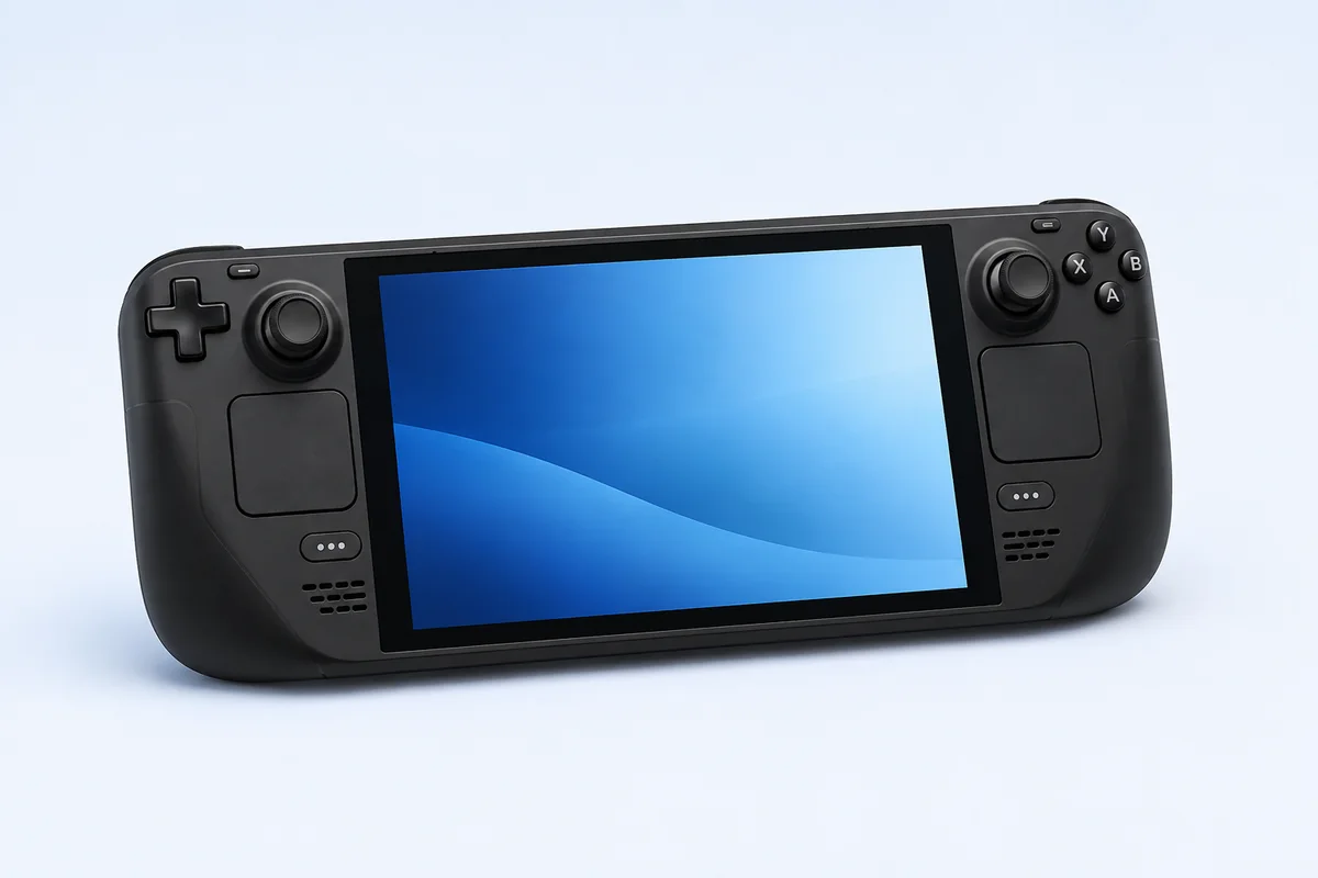 Steam Deck LCD 64 GB — иллюстрация игровой консоли